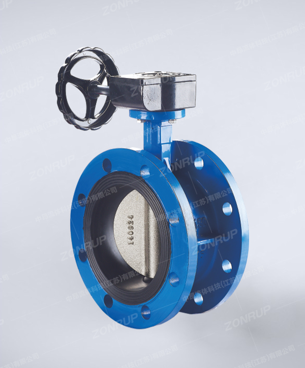 D341X蜗轮法兰中线蝶阀