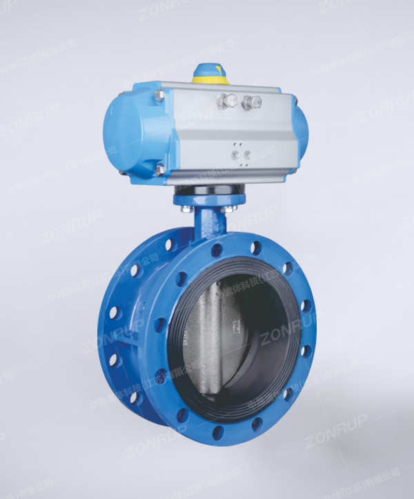 D641X气动法兰中线蝶阀