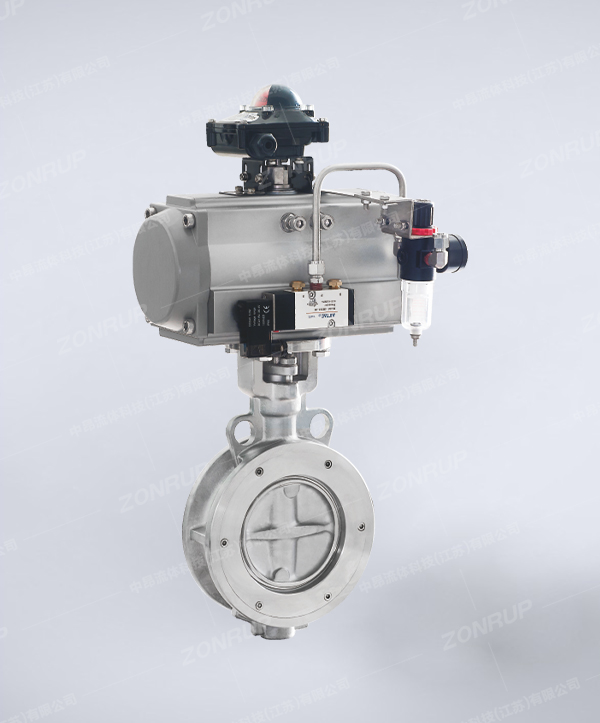 气动对夹蝶阀D673H/Y/F	